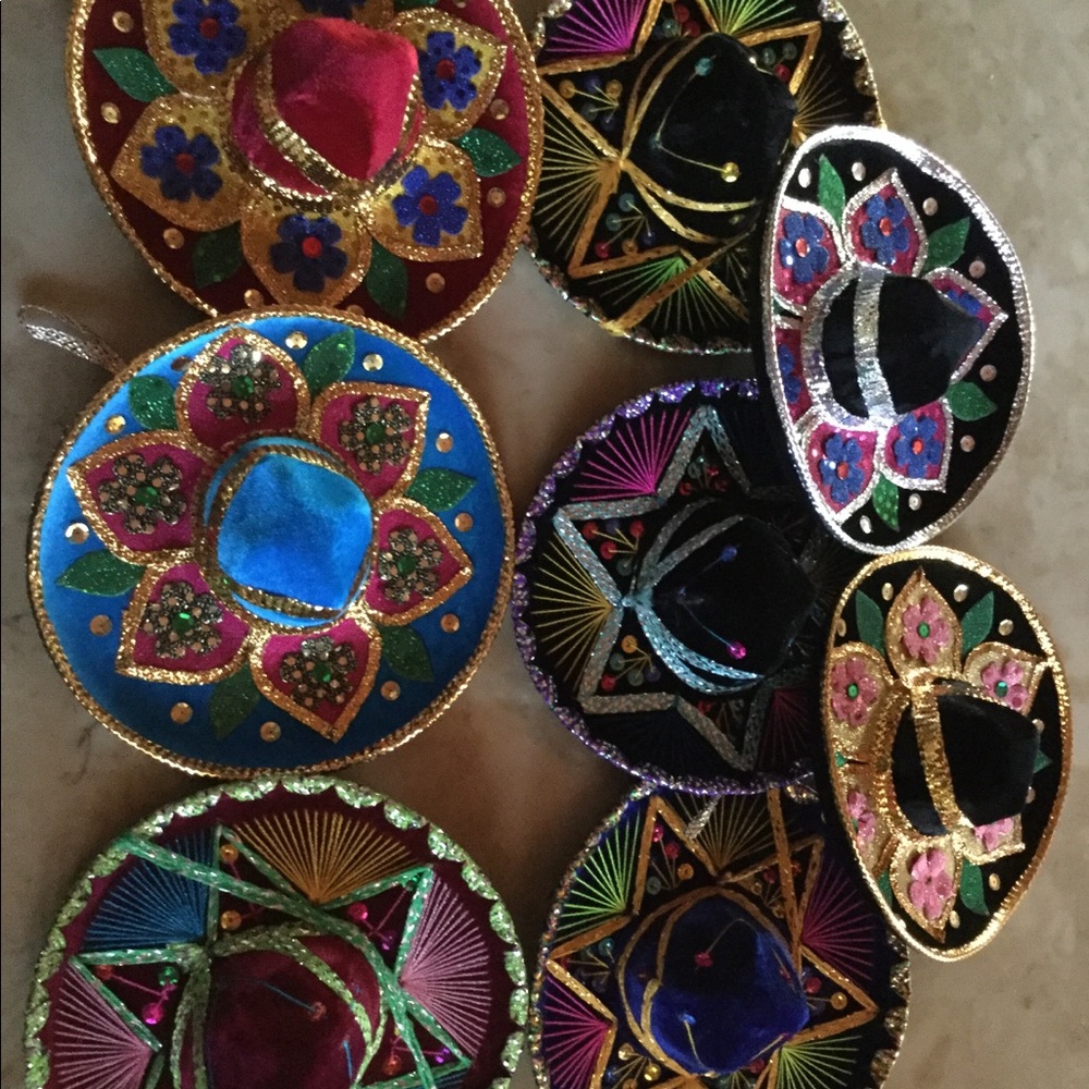 $12 each, small Mexican “sombrero” charro